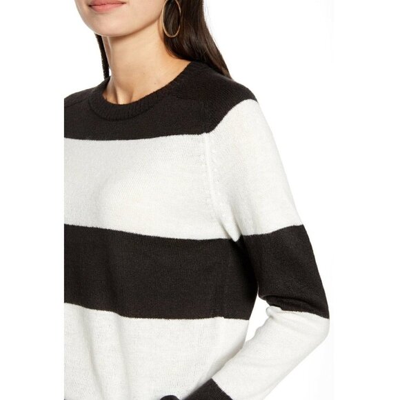 NWT Treasure & Bond Wide Stripe Crew-Neck Sweater - Picture 2 of 10
